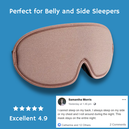 Elevated Blackout Sleep Mask